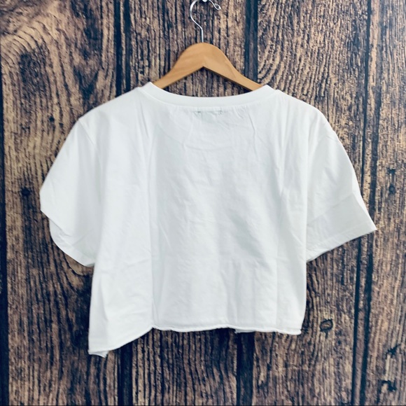 SeaShells across White Tee by Delias NWT - Picture 4 of 13